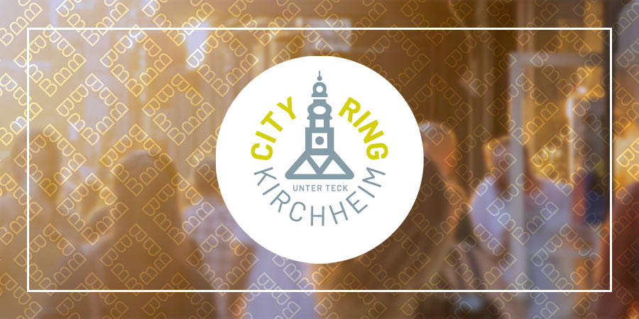 Logo des City Rings Kirchheim unter Teck – Gemeinschaft lokaler Händler, Gastronomen und Dienstleister.
